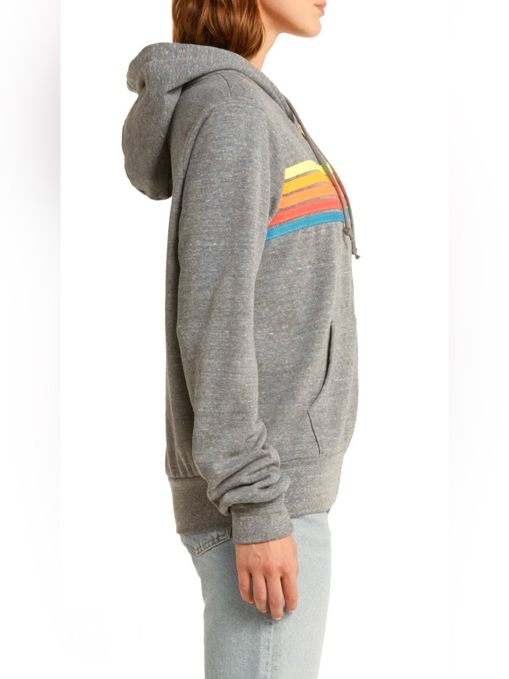 Aviator Nation 5 Stripe Zip Up Hoodie - Picture 12 of 12